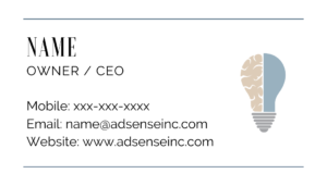 Business Card Sample