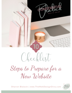Steps to Prepare for a New Website Freebie Cover